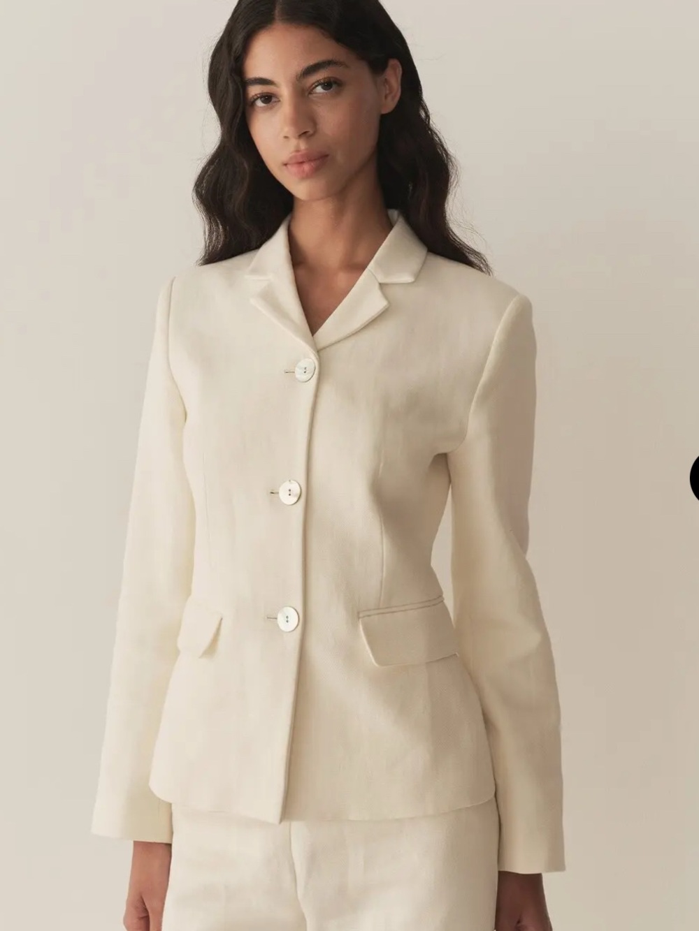 Down Lennon Blazer in Salt Size XS